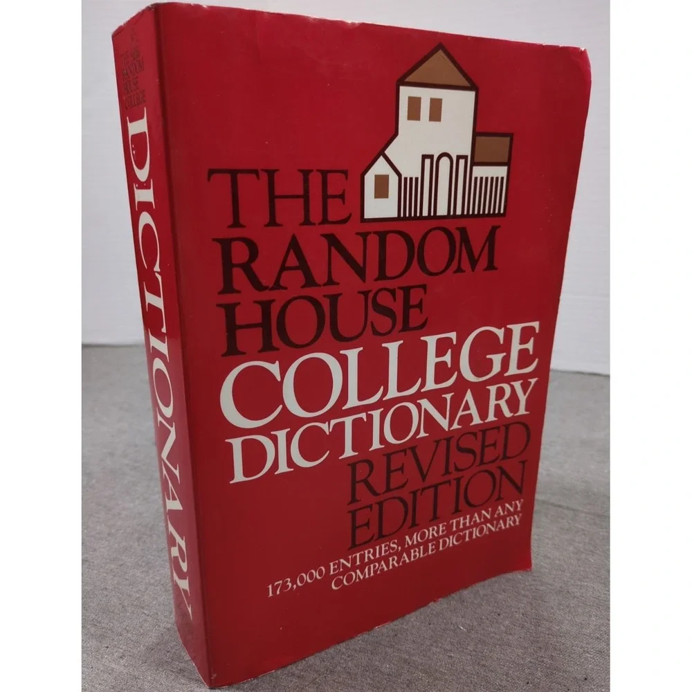 1988 The Random House College Dictionary Revised Edition VTG Trade‎ Paperback
